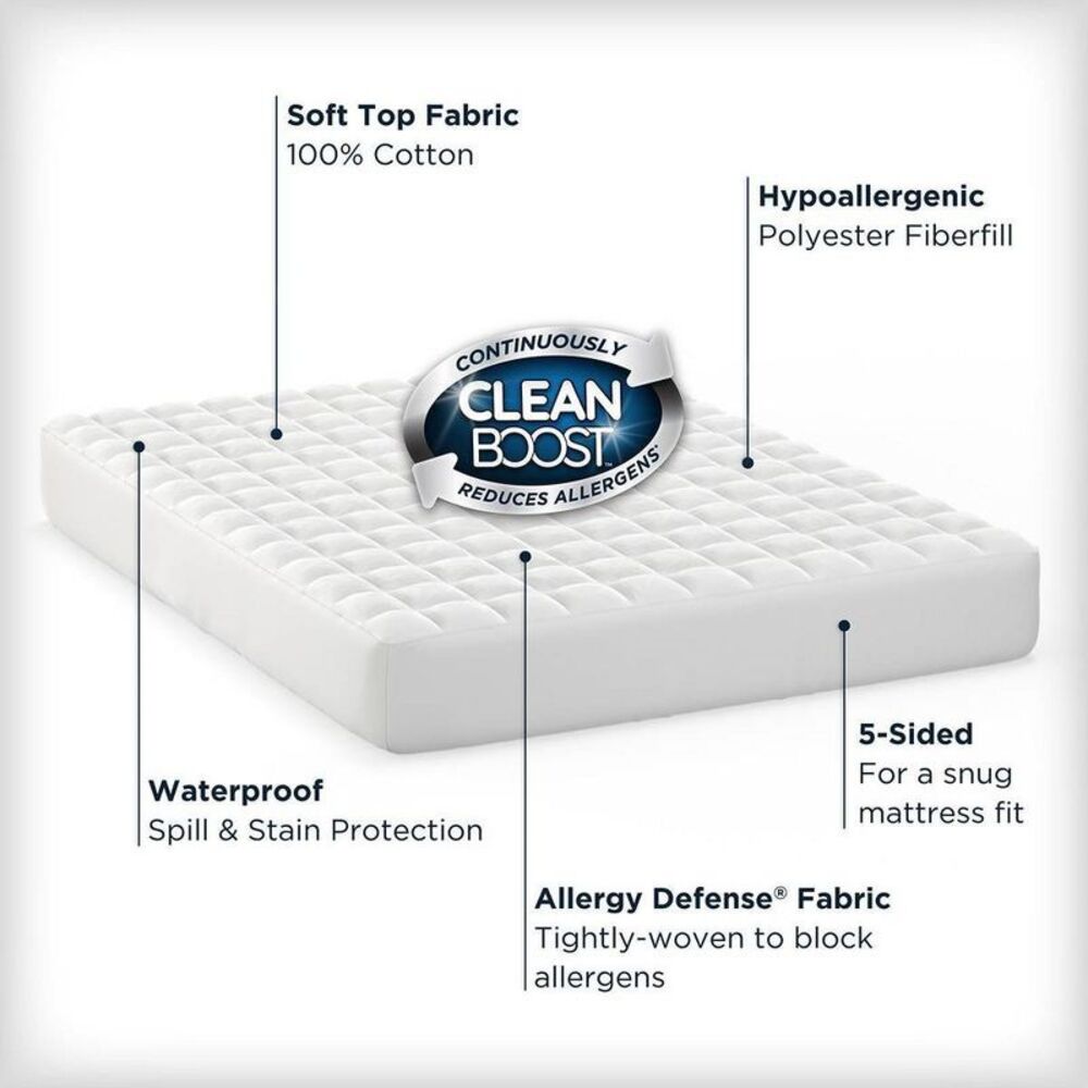 Allerease - Twin Soothing Cotton Mattress - Picture 2 of 5